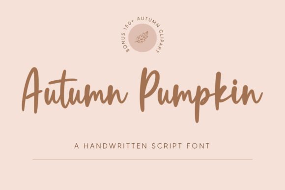 Autumn Pumpkin: A Font That Adds Warmth and Personality to Your Design