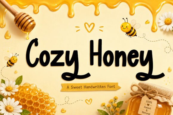 Cozy Honey: A Font That Brings Warmth and Playfulness to Your Designs