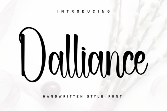 Dalliance Font: A Modern Approach to Design and Branding
