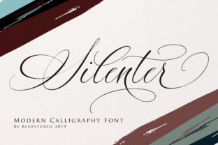 Discover the Beauty of Silenter: A Handwritten Font with a Bold Feel