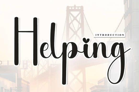 Helping: A Timeless Handwritten Font for Design Excellence