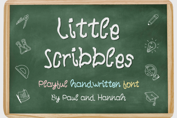 Little Scribbles: A Playful Font for Creative Projects