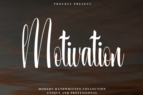 Motivation: A Modern Handwritten Style for Creativity