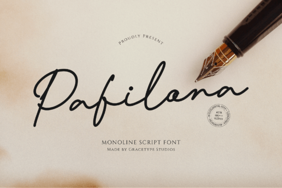 Pafilona: The Art of Handwritten Elegance in Digital Design
