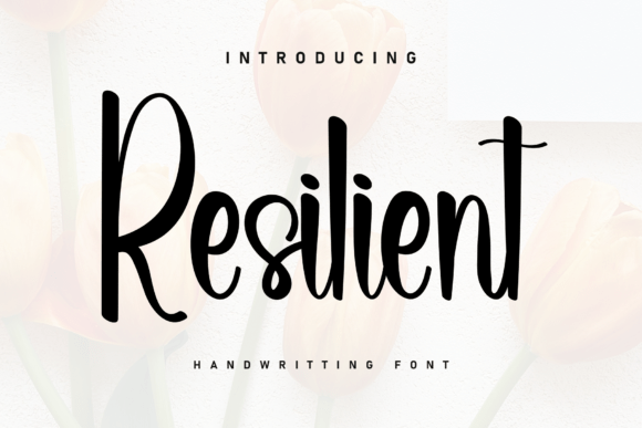 Resilient: A Handwritten Font with Heart