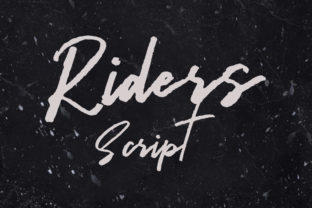 Riders Font Adds Edge to Design