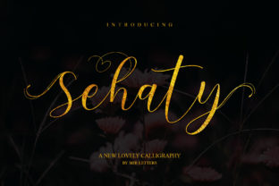 Sehaty: The Art of Elegant Handwritten Typography