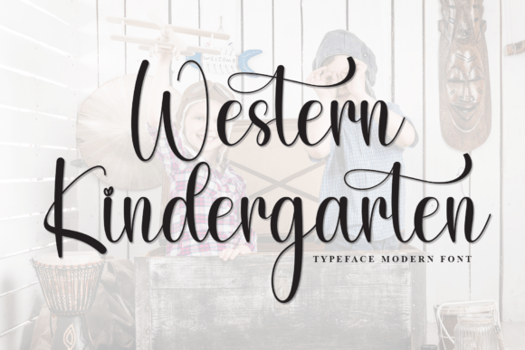Western Kindergarten Font